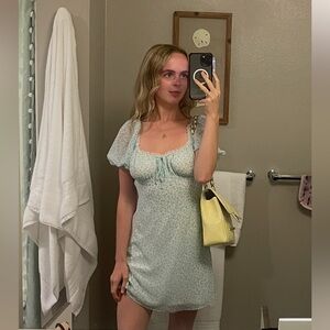 Light Blue Vintage Mini Dress